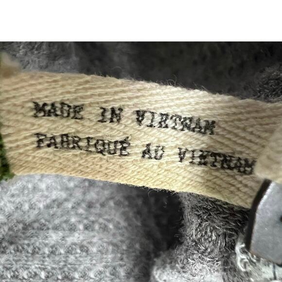 We The Free By Free People Tunic Top Raw Hem Open Tie Back Sz P/S Oversized Boho - Picture 4 of 6